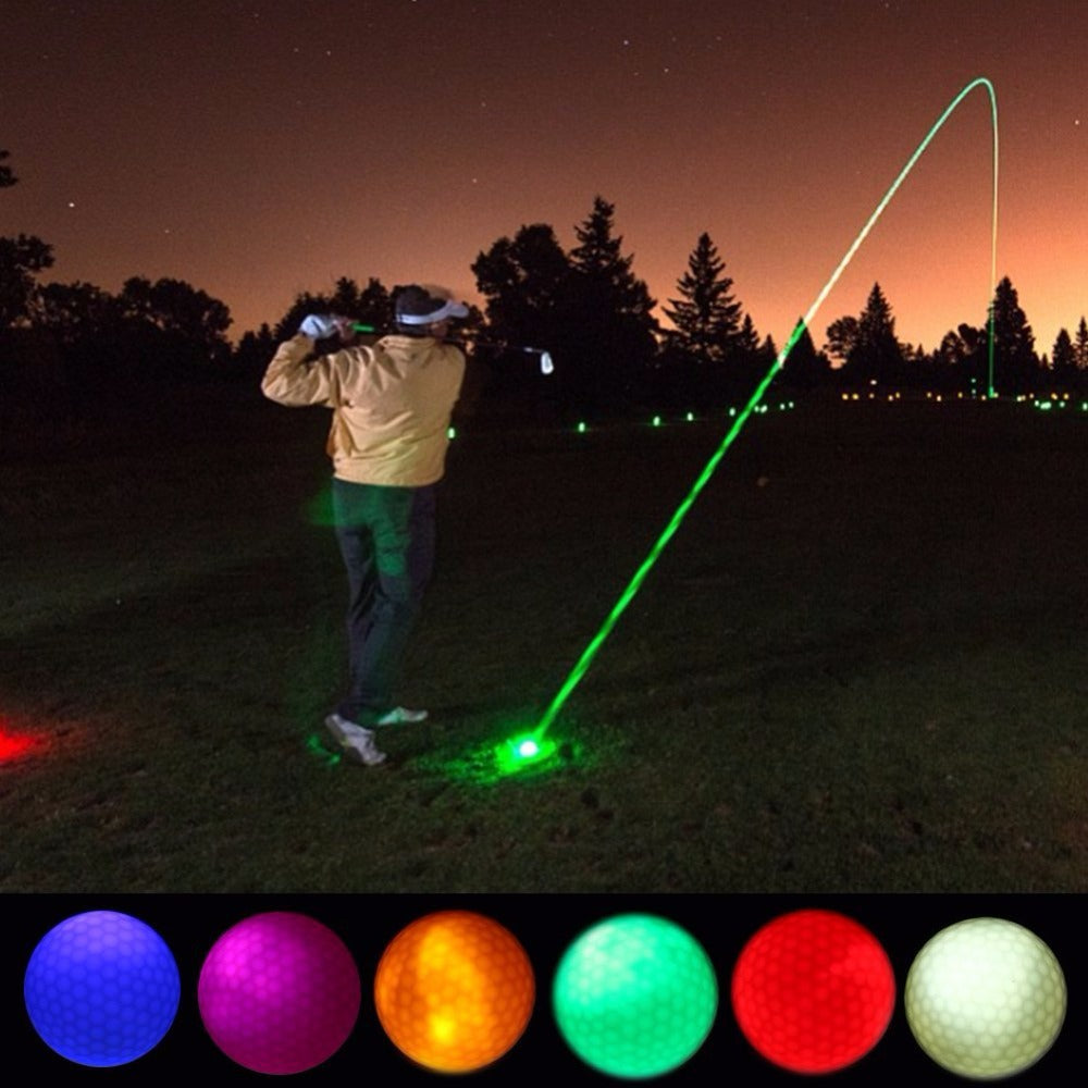 Night Round Glowing Golf Balls