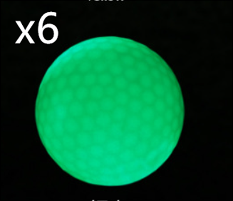 Night Round Glowing Golf Balls